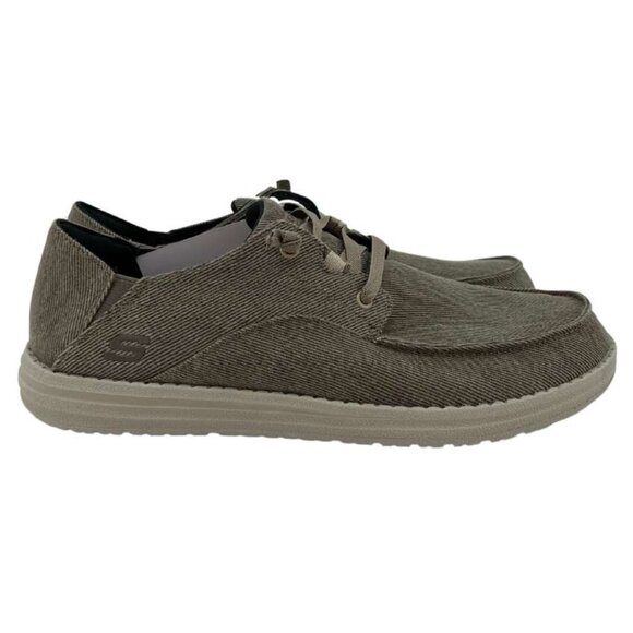 Skechers | Men's Memory Foam Shoes | Brown | Size 9 - Picture 3 of 6